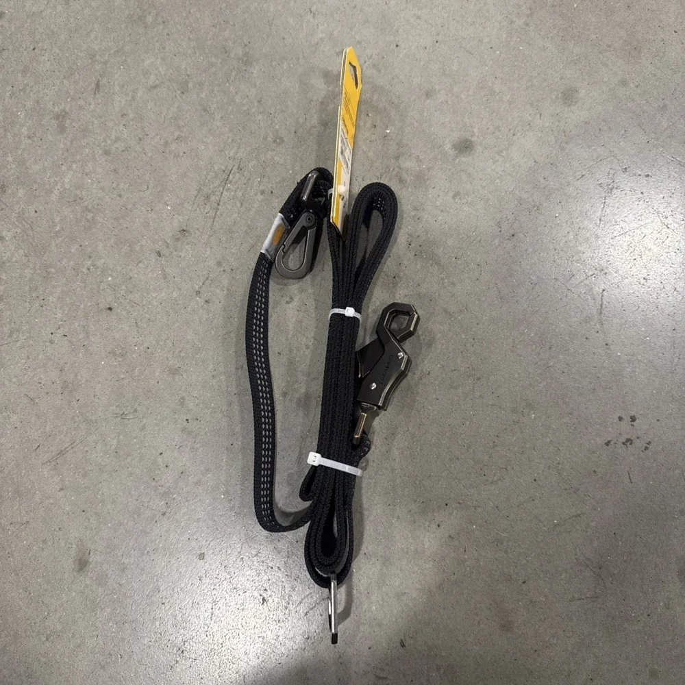 Carhartt NWT Black Reflective Dog Leash 6' x 1" Unopened Heavy Duty Workwear Pet - Picture 7 of 7